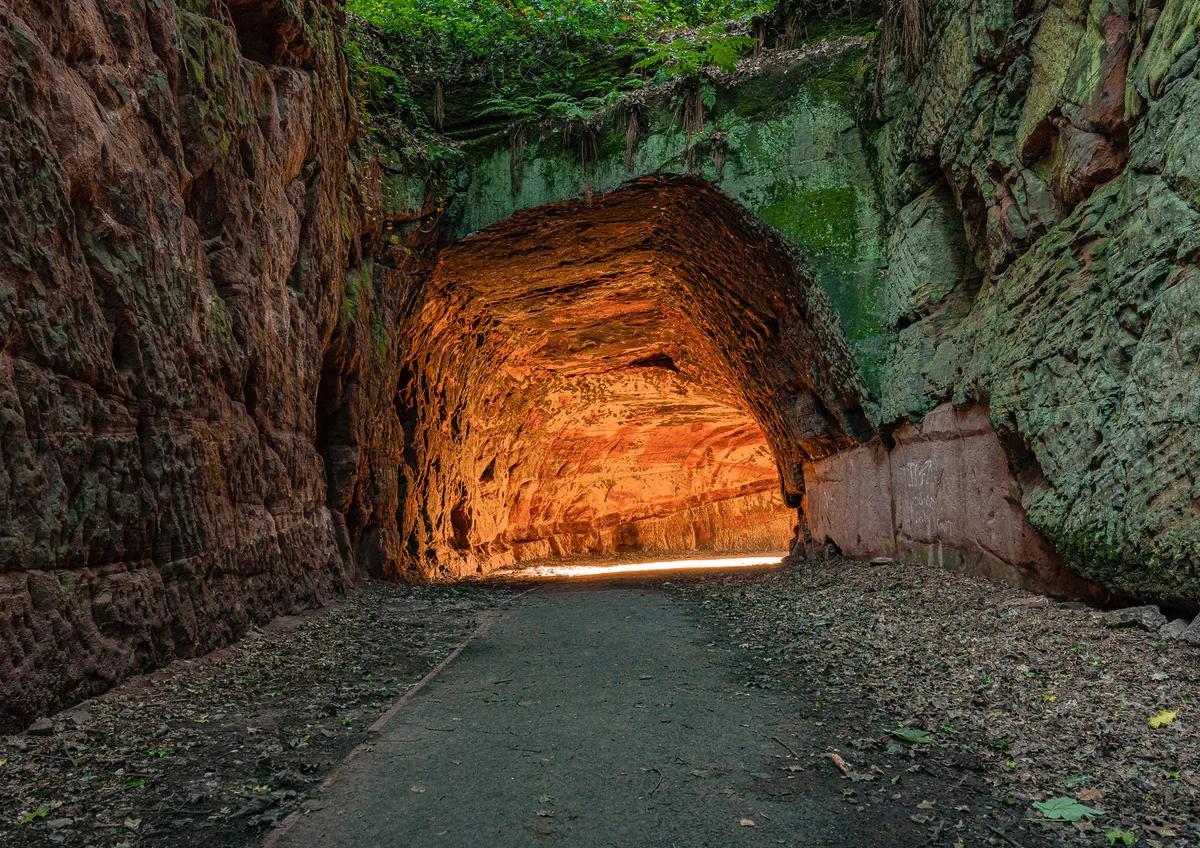 Quarry Cave, Sunset