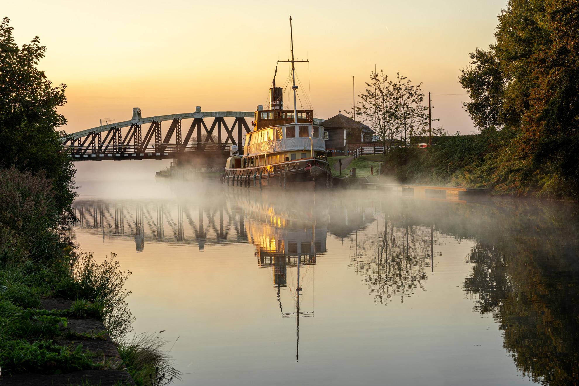 Swing Bridge Dawn