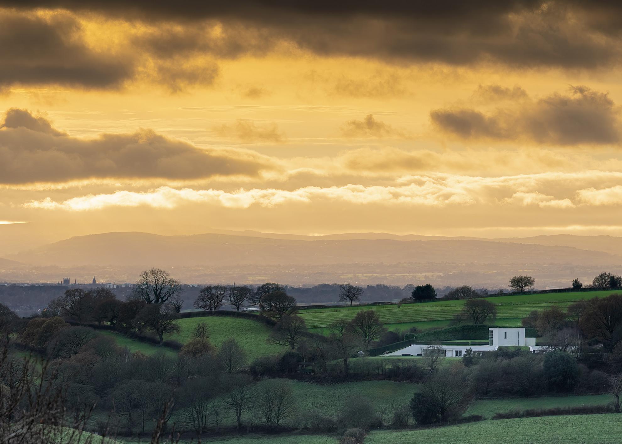 Eco House Sunset