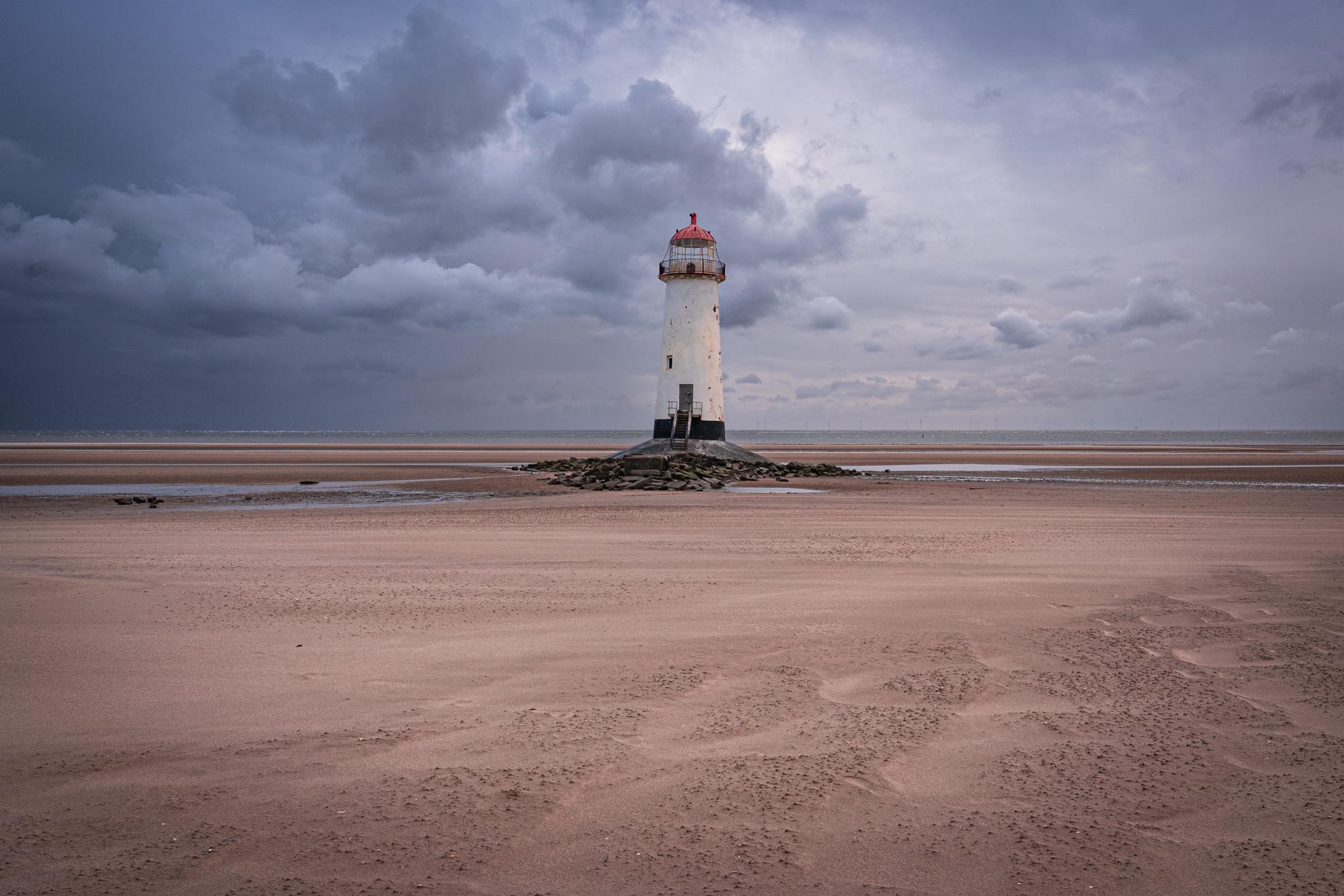 Talacre at Low Tide