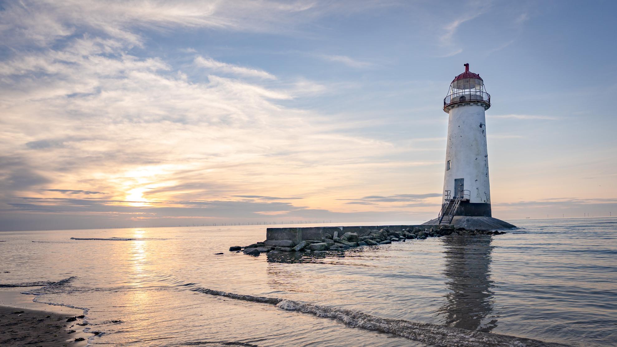 Talacre Lighthouse Sunset